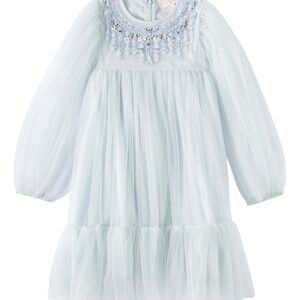 Tutu Du Monde First Frost embellished tulle dress Size 10-11 Yo